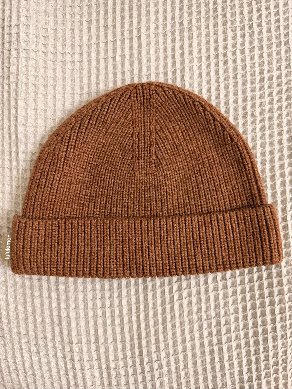 NWOT New Lululemon Hat Close-Fit Cotton-Blend Ribbed Knit Beanie